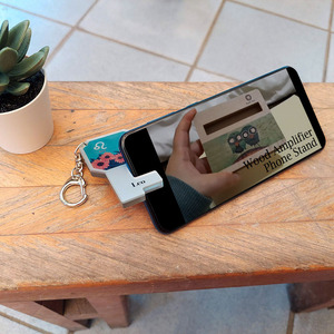 Customized Acrylic Phone Stand Holder Key Chain Leo Zodiac Desk Phone Grip Stand - Product Image 4
