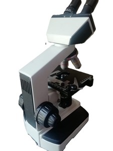 Microscopio Biológico con Objetivo 4x, Ocular 10x, Aumento de 40X-1000X, Lámpara de Anillo LED Blanca, Cabezal Binocular, Enfoque Manual - Product Image 4