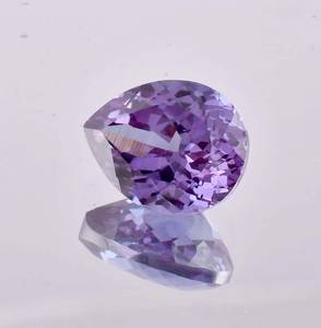 Alexandrita de Cambio de Color Natural, 200g, Corte Pera, Púrpura, Certificada por IGI, Plata de Ley 925, Gema Suelta para Anillo o Colgante - Product Image 1