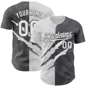 Maillot de baseball personnalisé à manches courtes, col en V, bretelles en T, entièrement boutonné, antibactérien, unisexe, pour l'entraînement et les tournois printemps/été - Product Image 3