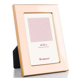 Marco de Fotos Cuadrado de Diseño Lujoso con Impresión UV y Digital, Ligero y Duradero, de Acero/Madera/Vidrio - Product Image 1