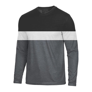 Nouveau modèle 2026 – T-shirt homme personnalisable à manches longues en pur polyester et coton, qualité supérieure - Product Image 3