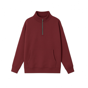 Sweat-shirt à col zippé 1/4 pour femme, personnalisé, de haute qualité, pour le golf et les activités de plein air, vente en gros - Product Image 1