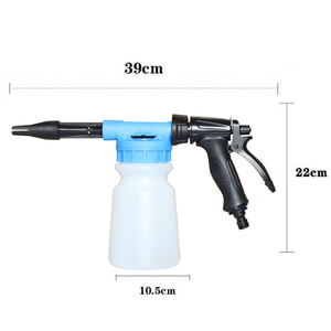 Pistolet à mousse pour lavage de voiture, pulvérisateur de lavage de voiture avec buse à mousse réglable - Product Image 2