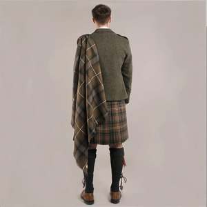 Tela Tejida a Medida Eoin Winston Sports, Tartán Escocés Tradicional de 1.5 y 3 Yardas para Hombres y Mujeres - Product Image 1