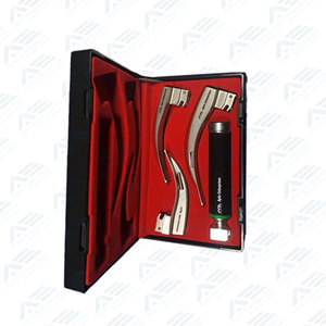 Set de Laringoscopio Veterinario de Fibra Óptica para Anestesia, Instrumentos Médicos Quirúrgicos Veterinarios Profesionales para Otorrinolaringología Animal - Product Image 2