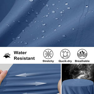 กางเกงขาสั้นเดินป่าคุณภาพสูงสำหรับผู้ชาย แฟชั่นลำลอง มีกระเป๋าข้าง ตัดเย็บตามสั่ง กางเกงคาร์โก้สำหรับออกกำลังกาย ระบายอากาศได้ดี ความยาวระดับเข่า - Product Image 3