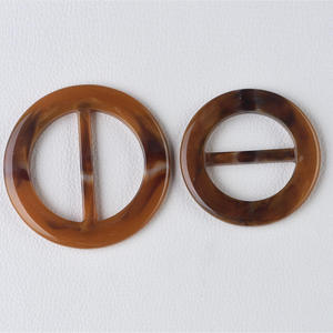 Trendy Resin Buckles Various Shapes Black Gold Silver White Fashionable <b>Bag</b> <b>Accessories</b> - Product Image 6