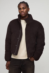 เสื้อแจ็คเก็ตพัฟเฟอร์บุใยสังเคราะห์สำหรับผู้ชายไซส์ใหญ่ กันน้ำ ผ้าแคนวาส ด้านหน้าปรับแต่งได้ สำหรับฤดูหนาว คุณภาพสูง ผลิตจากโพลีเอสเตอร์ 100% พร้อมซิป ขายส่งแบบ OEM - Product Image 4