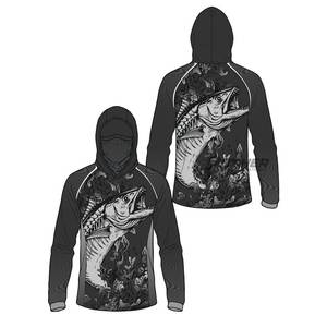 Camiseta con Capucha Tejida, Impermeable, Ligera, Protección UV 50+, Secado Rápido, Proveedor de Ropa Deportiva al por Mayor - Product Image 4