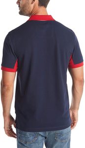 เสื้อโปโลผ้าระบายอากาศดี ลายทาง แขนสั้น สไตล์คลาสสิก สดใส เหมาะสำหรับใส่ทำงาน ใส่เล่นกอล์ฟ สำหรับผู้ชาย เสื้อผ้าแฟชั่นอินเทรนด์ - Product Image 6