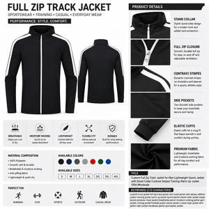 Veste à capuche d'hiver personnalisée pour hommes, légère, sportive, surdimensionnée, brodée, perlée, chaude, OEM - Product Image 5