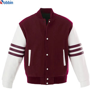 Blouson d'hiver pour homme, tendance du moment, blousons universitaires personnalisés en laine pour homme, blousons universitaires de baseball avec manches en cuir pour homme - Product Image 5