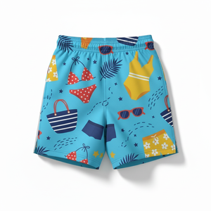Fabricante de Shorts de Baño Sublimados Personalizados, OEM, Marca Privada, Shorts de Playa de Secado Rápido - Product Image 3