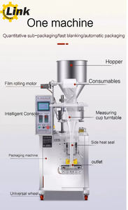 <span class=keywords><strong>Machine</strong></span> de remplissage et d'emballage verticale de granules de grains de chocolat de noix de <span class=keywords><strong>café</strong></span> de casse-croûte bon marché et abordable - Product Image 3