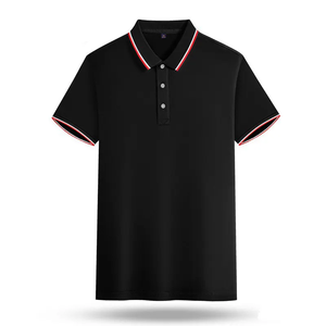 Chemises polo pour hommes, dernières tendances, vêtements décontractés, nouvelle conception, logo personnalisé, couleur unie, respirantes, très demandées. - Product Image 4