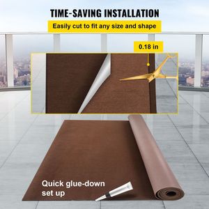Tappeto per Patio in PP Marrone Scuro 6 X 13 Piedi, Resistente all'Acqua, per Interni/Esterni, Qualità Marina - Product Image 5