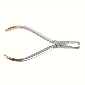 Orthodontic <b>Bracket</b> Remover Pliers Straight Handle Stainless Steel Dental Instrument Dental Orthodontic ISO Approved - Product Image 1
