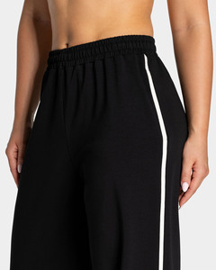 Pantalones Deportivos de Cintura Alta a Rayas Personalizados para Mujer, Pantalones de Chándal Cómodos, Tela de Alta Calidad, Fabricante de Ropa OEM ODM - Product Image 3