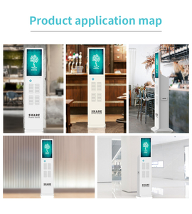24-Port High-Capacity Shared Power Bank Locker with <strong>Multimedia</strong> Screen QR <strong>Code</strong> Scan Convenient Renting Power Banks Power Station - Product Image 3