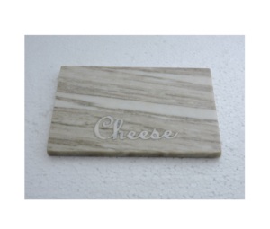 Tabla de cortar de mármol y madera de diseño exclusivo a precio de fábrica muy bajo - Product Image 1