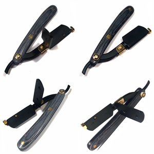 Maquinilla de Afeitar Desechable de Una Sola Cuchilla de Acero Inoxidable con Mango de Plástico, Herramienta Manual para Afeitar para Uso Profesional en Barberías y Cuidado de la Barba - Product Image 6