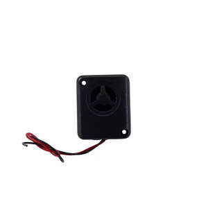 Buzzer piézoélectrique d'intérieur de haute qualité, <span class=keywords><strong>105</strong></span> <span class=keywords><strong>décibels</strong></span>, alarme monophonique ou hexagonale, filaire, petit, noir, certifié CE, SUPER SIREN - Product Image 5