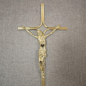 Croix de cercueil en alliage de zinc de style européen pour la décoration, accessoires funéraires - Product Image 4