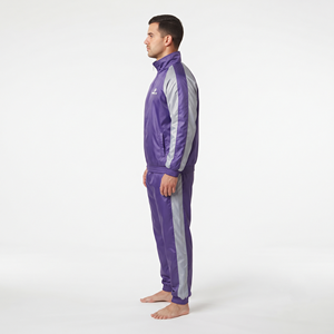 Best Quality Men's Custom Nylon <b>Jogger</b> Tracksuit <b>Plus</b> <b>Size</b> Loose Fit Lightweight Gym Training Sportswear <b>Set</b> - Product Image 3