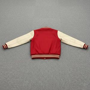 Vintage Varsity <b>Jacket</b> <b>Men</b> Classic Baseball Uniform VARSITY <b>Jacket</b> Streetwear Black <b>White</b> Fashion Man Clothing - Product Image 3