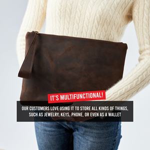 Bolsa de cosméticos de cuero de estilo Vintage de alta calidad, Impresión de logotipo personalizado, tamaño de viaje portátil, cierre de cremallera, para niñas - Product Image 2