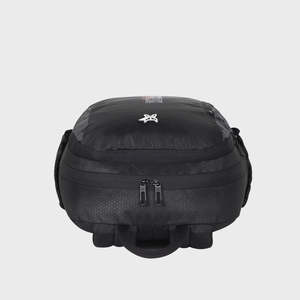 Arctic Fox Essence Black PU <b>Laptop</b> <b>Backpack</b> with USB Port Large Capacity Geometric Pattern - Product Image 4