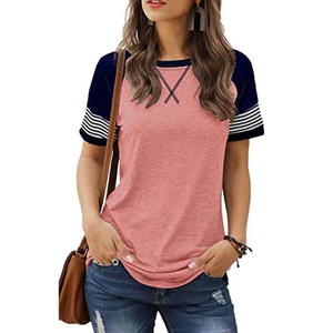 Camiseta Casual de Moda para Mujer, Personalizada, de Manga Corta, 100% Algodón, 260 Gramos, con Estampado Vintage de Estrella Infernal, Mismo Estilo de Punto - Product Image 5