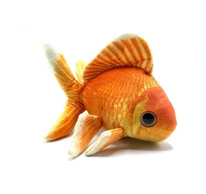 Plush Pillow 31cm-50cm Soft PP Cotton Stuffed Toy Unisex Decorative Cushion for Kids and Home Golden Fish - Product Image 1