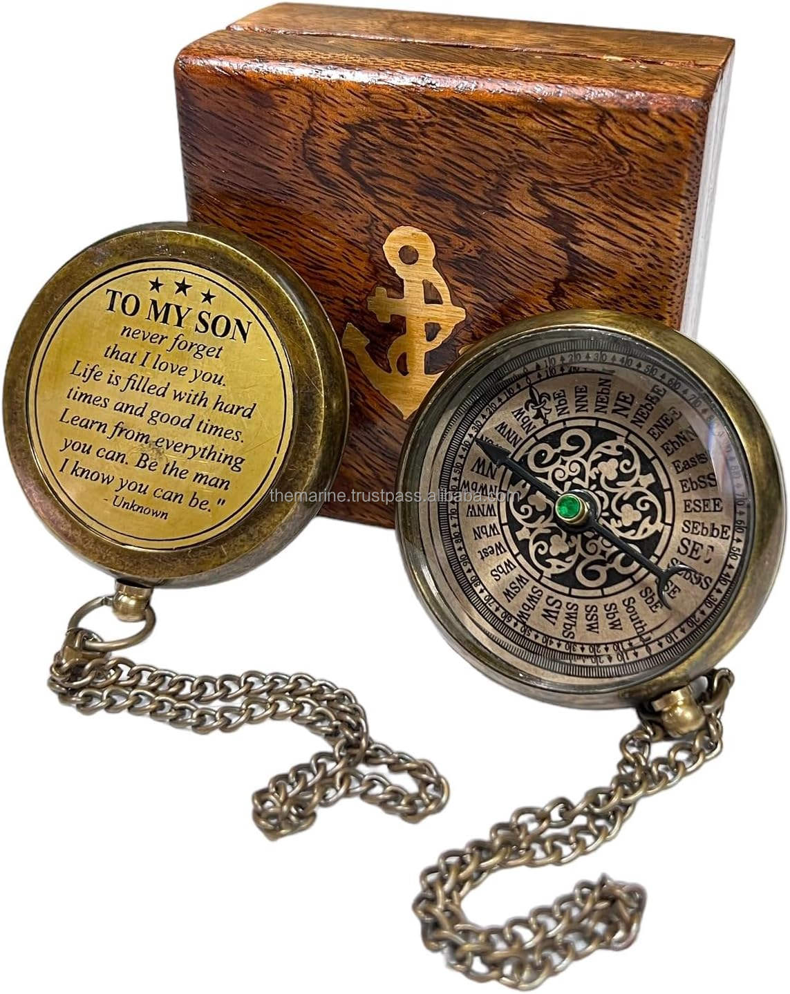 โบราณและสีน้ำตาล