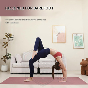 Tapete de Yoga de PVC de Primera Calidad, Suave, Bajo MOQ, Antideslizante, para Ejercicio Físico en Gimnasio o Casa, Personalizable - Product Image 3