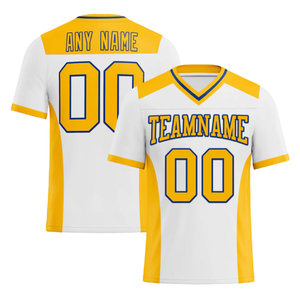 Camiseta de fútbol con estampado por sublimación de primera calidad, personalizable con el nombre del equipo y tu nombre/número, uniforme deportivo transpirable de manga corta - Product Image 5