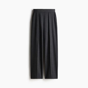 Pantalones de Vestir de Cintura Alta para Mujer, Diseño de Crepé, Pantalones Casuales para Mujer, OEM ODM - Product Image 3