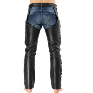 Chaps en cuir véritable sur mesure pour femmes et hommes, confortables et de qualité supérieure, nouvelle collection, fabrication artisanale. - Product Image 2