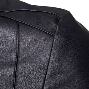 Veste en cuir pour homme, coupe ajustée élégante, respirante, très demandée, vestes en cuir de haute qualité pour la mode hivernale - Product Image 3