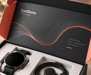 Caja de Cartón Corrugado Impresa Personalizada para Kit de Reloj Inteligente con Señal de Corriente - Product Image 3