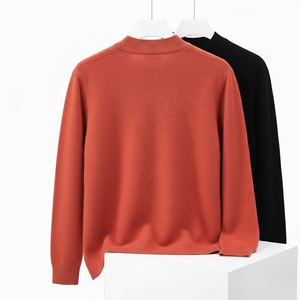 Pulls en tricot pour hommes à manches longues, épaisseur standard - Product Image 2