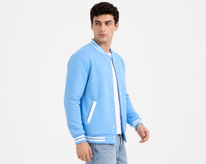 Premium <b>Canvas</b> Athletic Inspired Varsity Jacket Built for Modern Streetwear Soft comfort Breathable Eco-friendly Reliable - Product Image 2