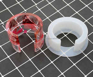 Nueva moda mejor calidad joyería de resina de lujo negro claro brazalete pulseras para mujeres de exportador indio - Product Image 6