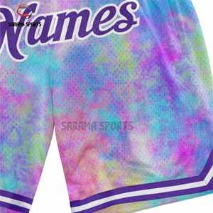 Shorts de basket-ball de qualité supérieure, fournisseur en gros, shorts de basket-ball avec poches zippées, logo personnalisé - Product Image 6