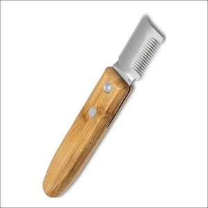 Nuevo Cuchillo de Peluquería Veterinaria, Herramientas de Aseo para Mascotas, Peine para Eliminar el Pelo de Perros, Acero Inoxidable - Product Image 6