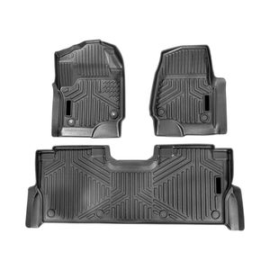 Alfombrillas de almacenamiento para asientos de cabina doble Ford F250 F350 F450 F550 Super Duty 2017-2024 2025, aptas para cabina doble - Product Image 1