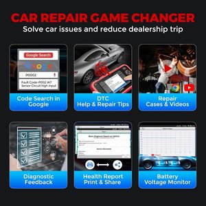 LAUNCH CRP123I V3.0 5″ Touch Screen Multi-Language OBD2 Scanner for Engine, ABS, SRS, Transmission Scan - Product Image 2