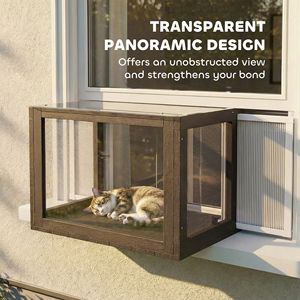 Recinto per Gatti da Esterno XL in Metallo da 25-41 Pollici, Gabbia per Animali Domestici per Prendere il Sole, Riposare e per l'Allevamento - Product Image 6