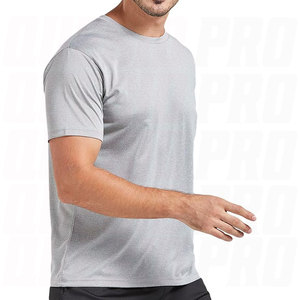 เสื้อยืดดรายฟิตสำหรับผู้ชาย เสื้อยืดแขนสั้นสำหรับออกกำลังกาย วิ่ง ยิม เสื้อยืดแขนสั้นผู้ชาย ระบายอากาศได้ดี ดูดซับความชื้น แห้งเร็ว - Product Image 3